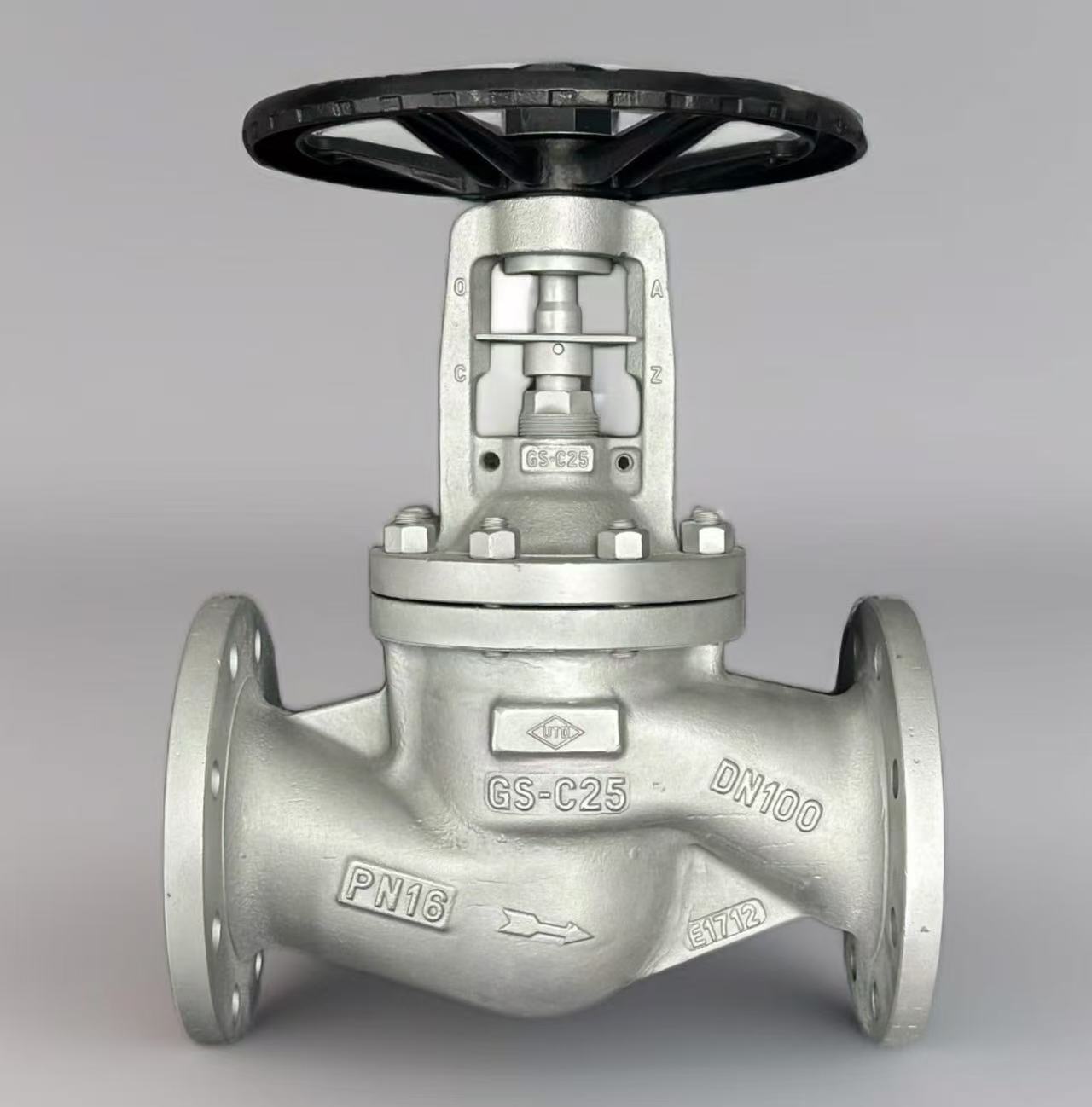 Carbon Steel Bellows Seal Globe valve PN16 301CF