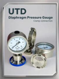 UTD Diaphragm Pressure gauge Fig. 6425C